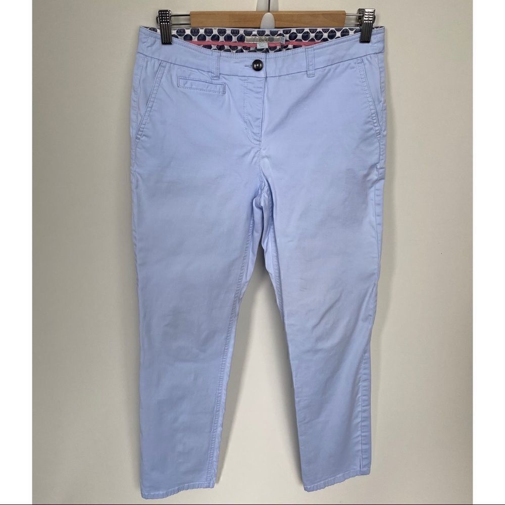 Boden Light Blue Cotton Chino Pants